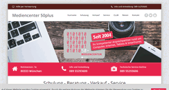 Desktop Screenshot of mc50plus.de